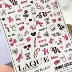 Laque Water Sticker WB197