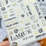 Laque Water Sticker Gold CF139