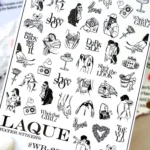 Laque Water Sticker WB262