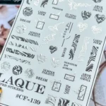 Laque Water Sticker Silver CF139