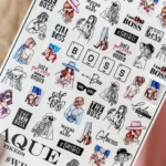 Laque Water Sticker WB133