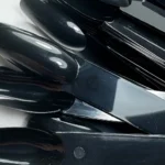 Nail Tips Display Black 50pcs