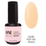One Pro Liquid Poly Gel Peach (15ml)