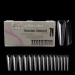 Russian Almond Full Cover Tips 150pcs/15shapes
