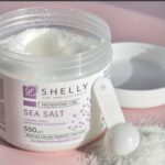 Shally Bath Salt with Silver Ions, Panthenol, and Mint Oil (550g)