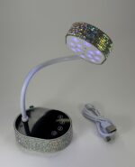 Portable UV/LED Lamp with Smart Sensor, LCD Display, 12W - Image 3